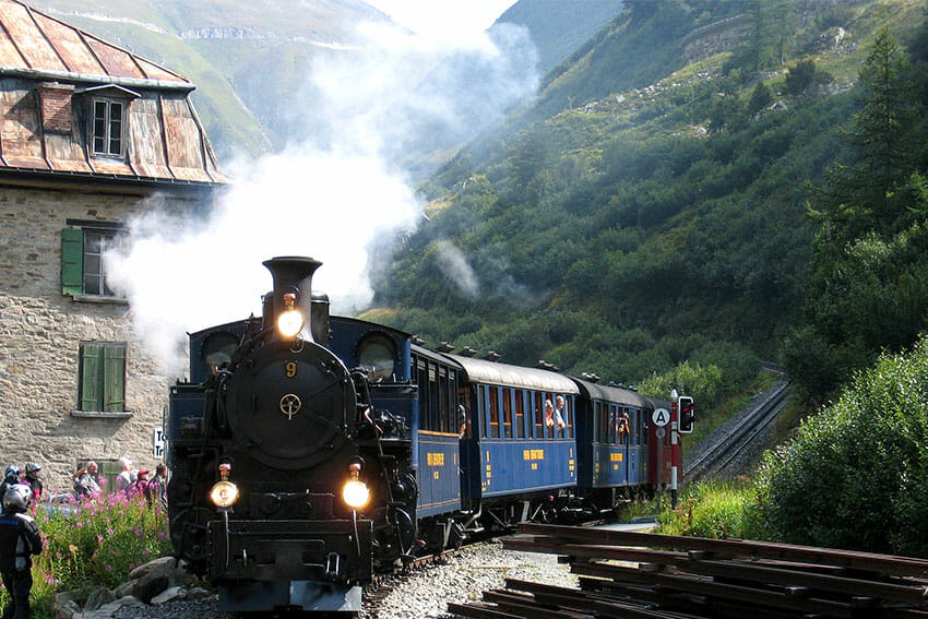Train furka activité sympa