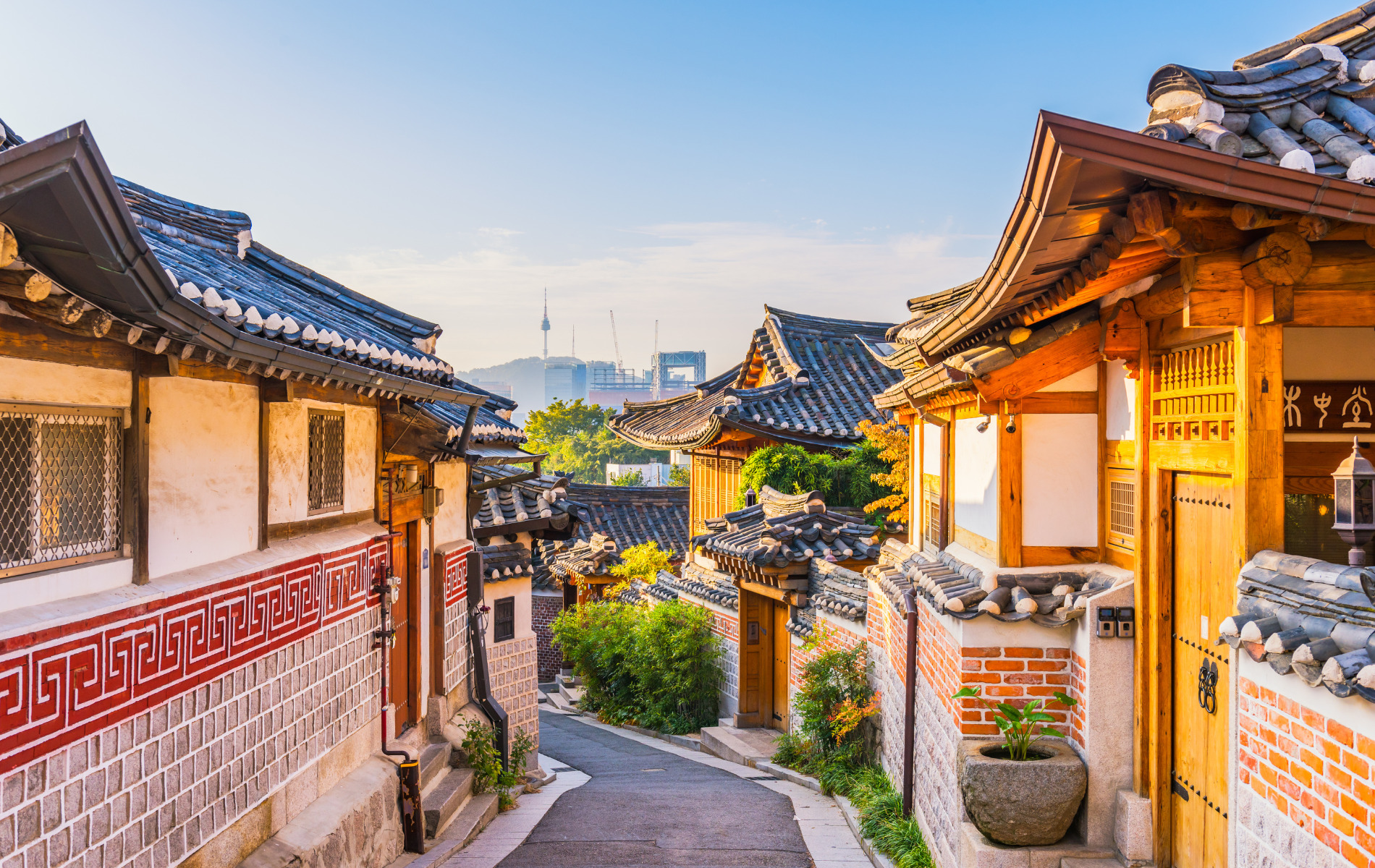 la ville de Jeonju en Corée du sud