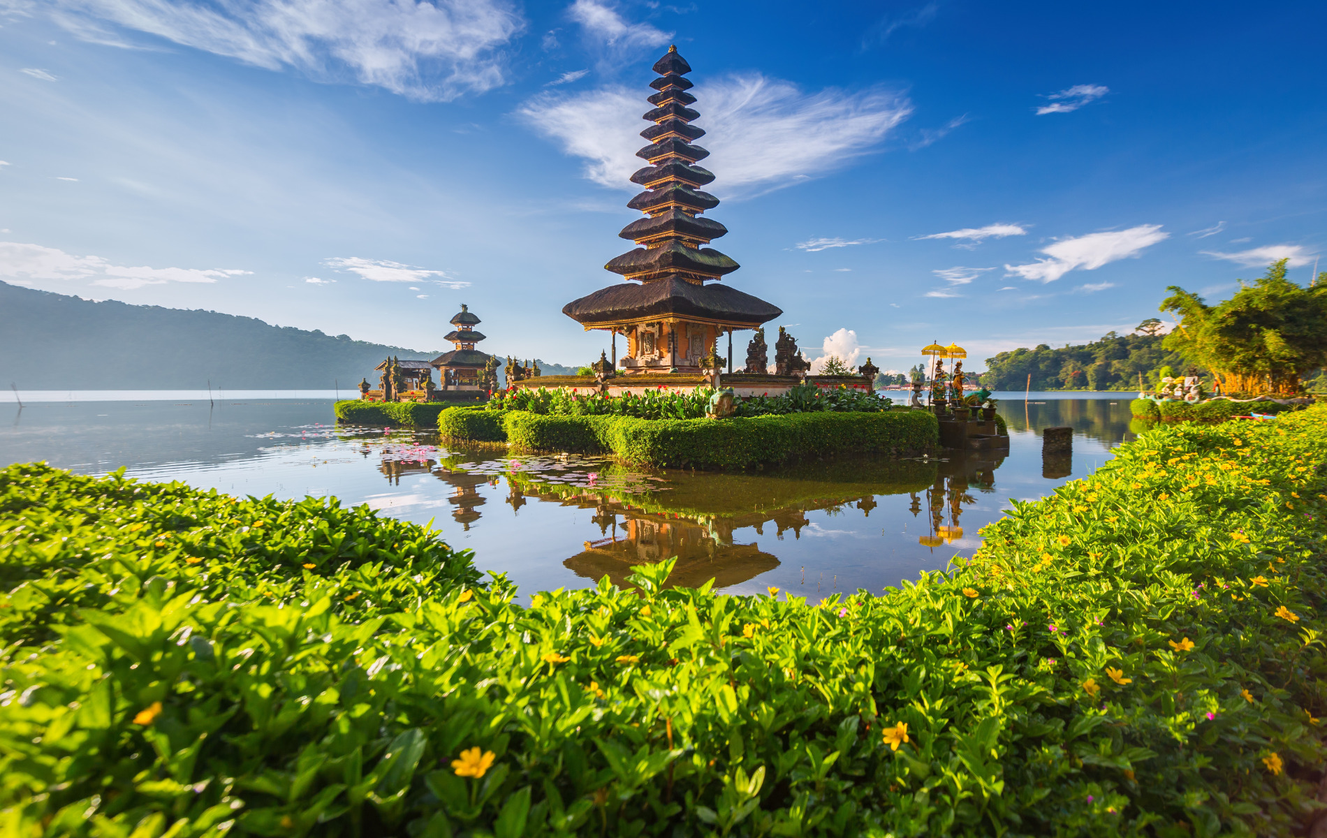 un temple à bali