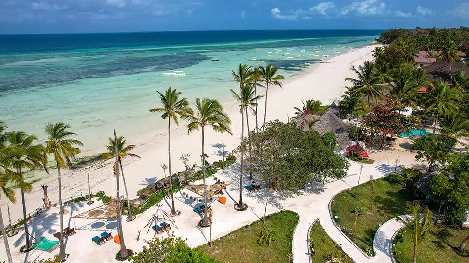 Plage de Zanzibar, région sud d'Unguja, Tanzanie Plage de Zanzibar, région sud d'Unguja, Tanzanie