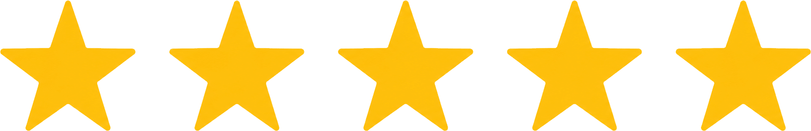 5 gold stars