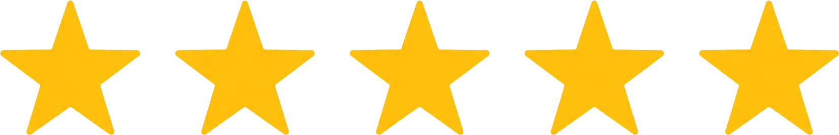 5 gold stars