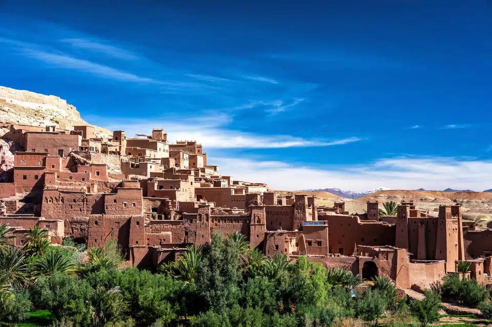 Le Maroc ait benhaddou paysage Le Maroc ait benhaddou paysage