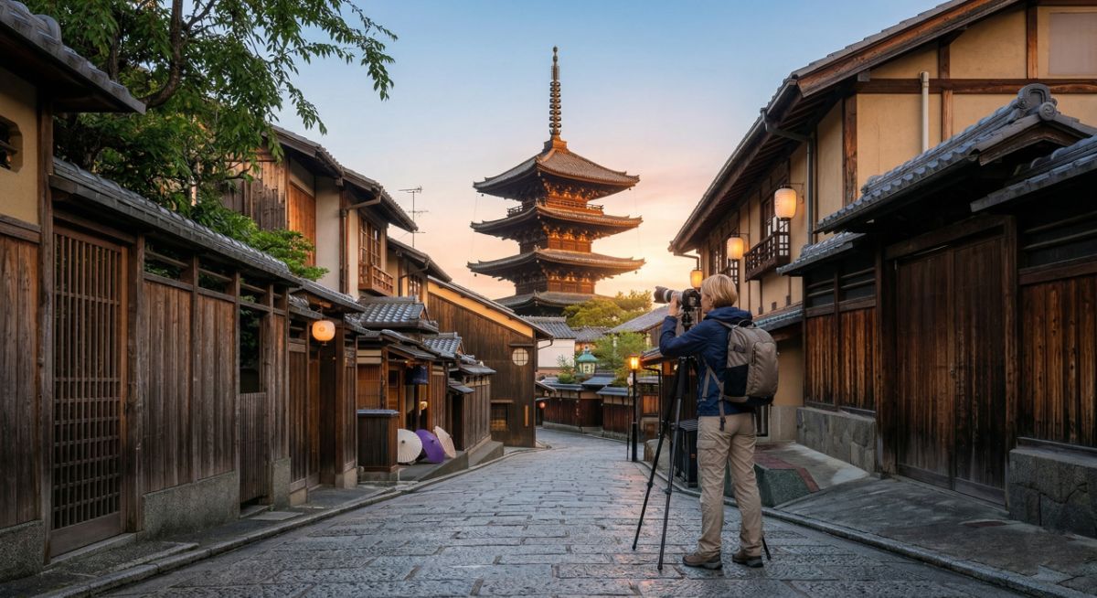 Visite au quartier Gion kyoto Voyage au japon